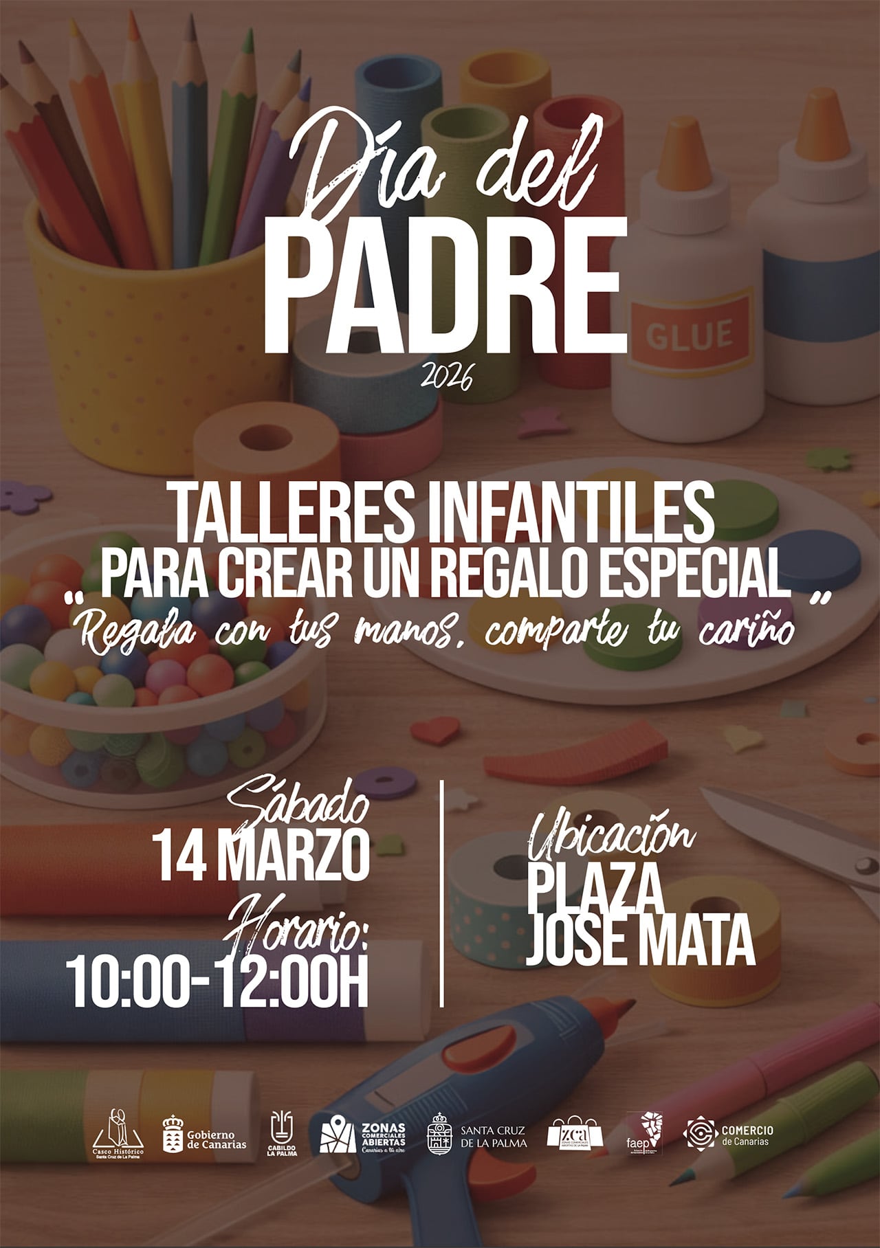  El Casco Histórico de Santa Cruz de La Palma invita a talleres especiales por el Día del Padre